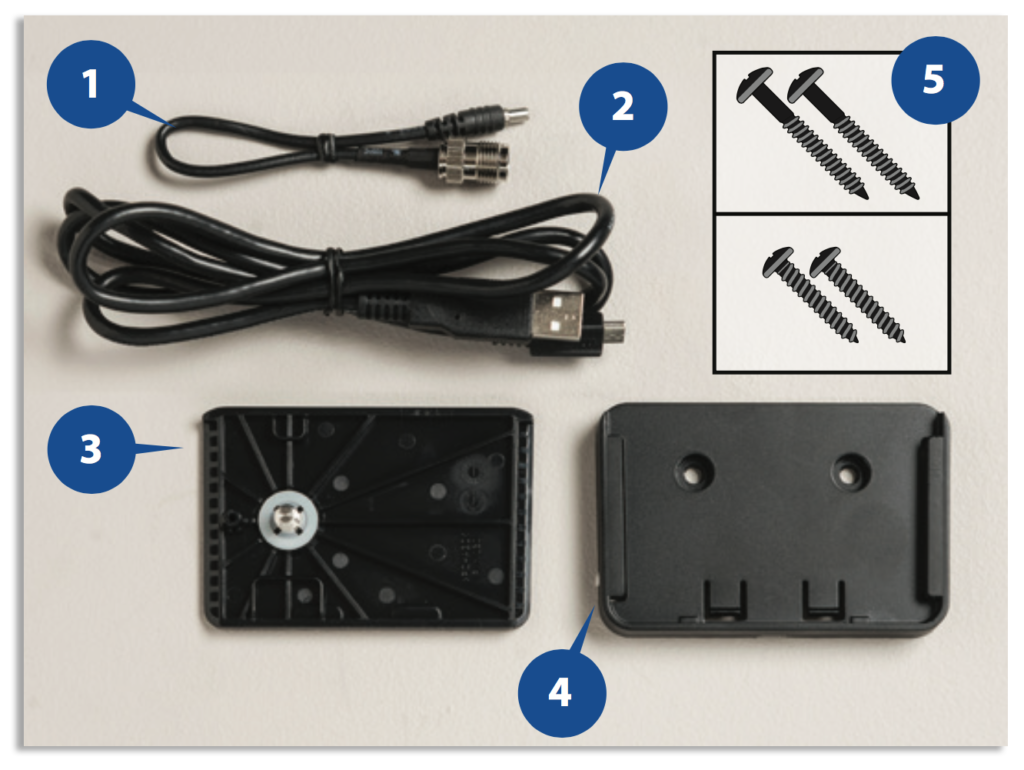 Iridium GO! Wall Mounting Instruction Guide - Wall Mount Hardware