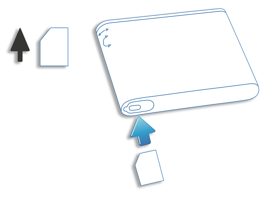 Wideye iSavi Quick Start Guide - SIM Card Installation