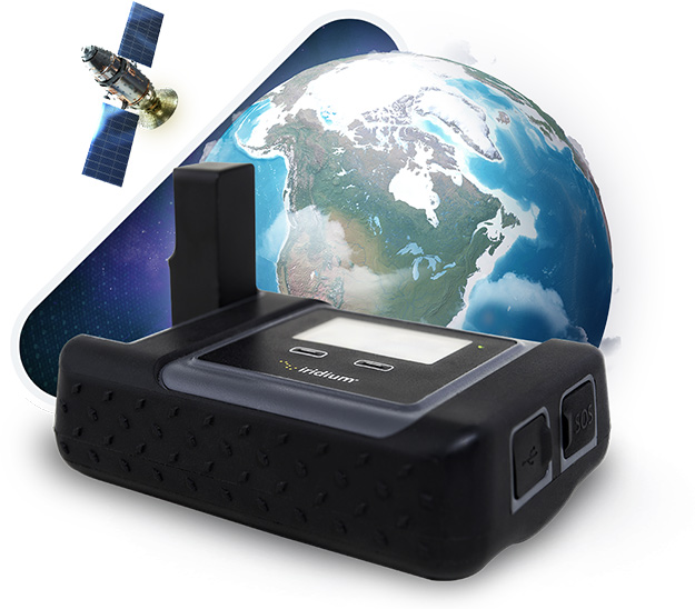 Iridium GO - Iridium Satellite Orbiting Planet Earth - Mobile Hotspot - Apollo Satellite