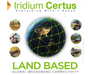 Iridium Certus Service Plans Certus 700 Land Based - Apollo Satellite