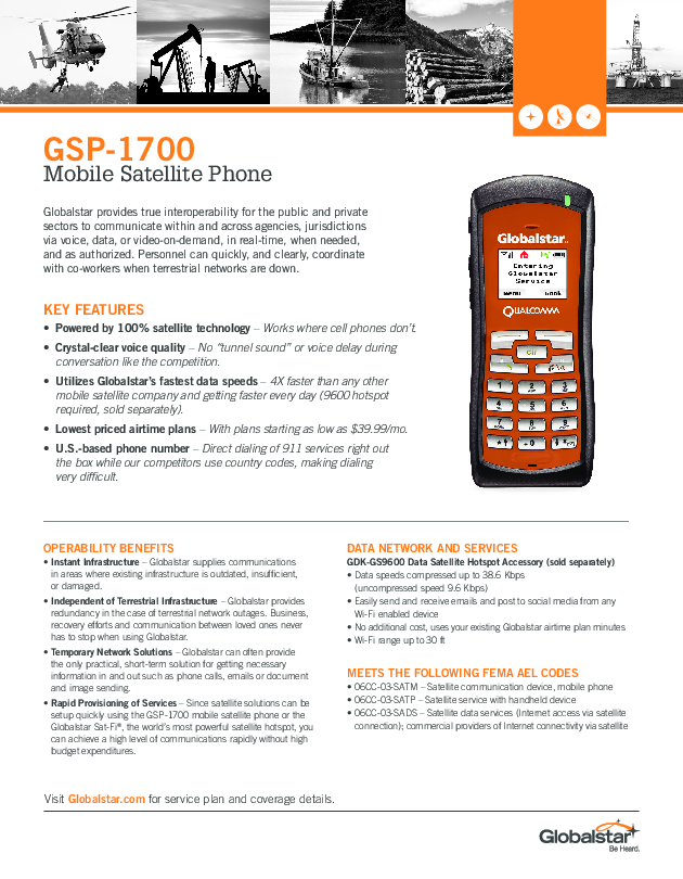 Globalstar GSP-1700 Brochure.pdf