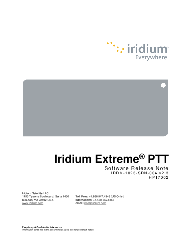 IridiumExtremePTTFirmware-ReleaseNotes.pdf