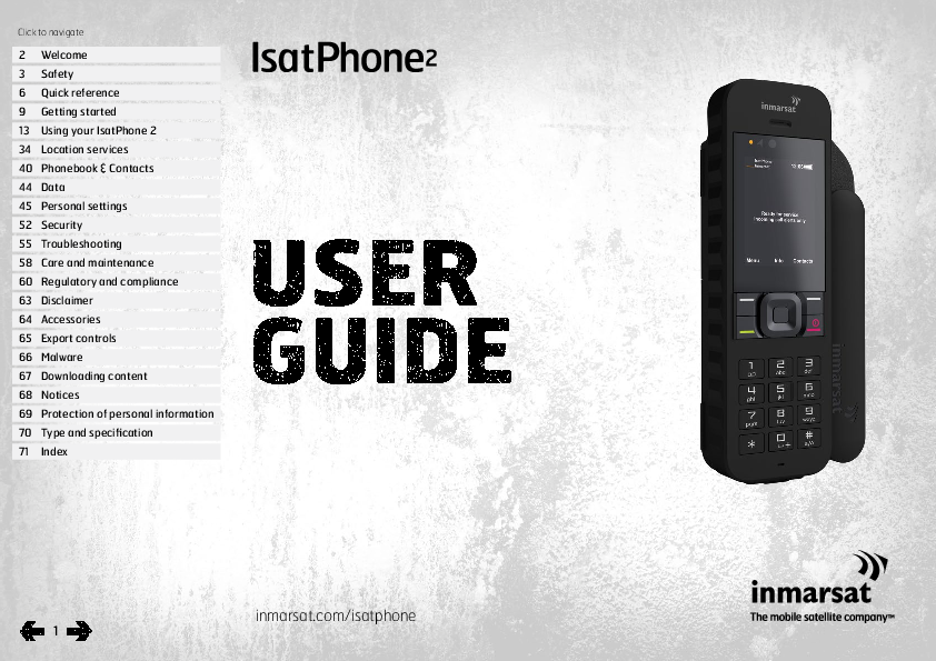 IsatPhone 2 User Guide Version 2